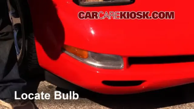 2002 Chevrolet Corvette 5.7L V8 Convertible Éclairage Feux de stationnement